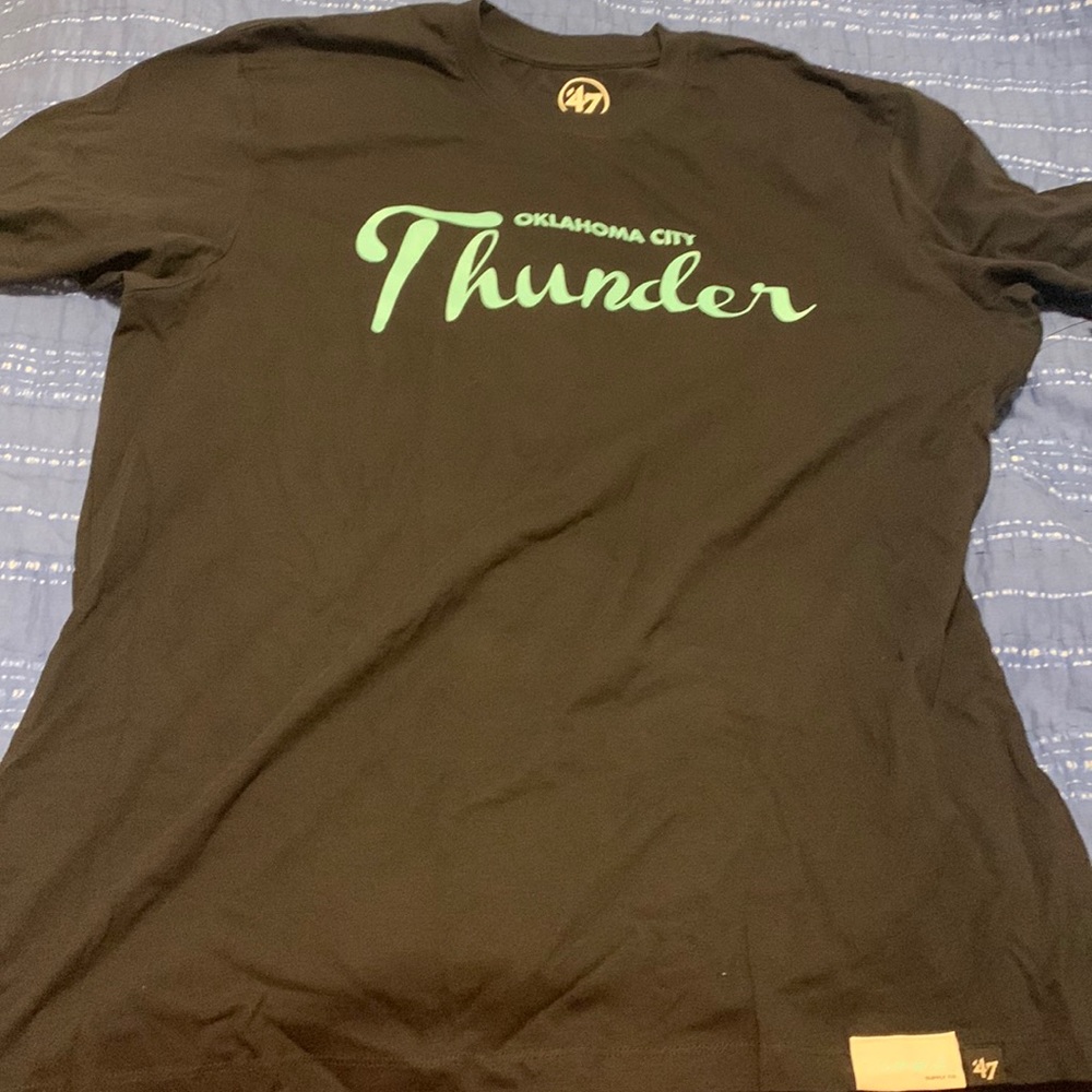 Oklahoma City Thunder Black Diamond Rival T-Shirt by '47